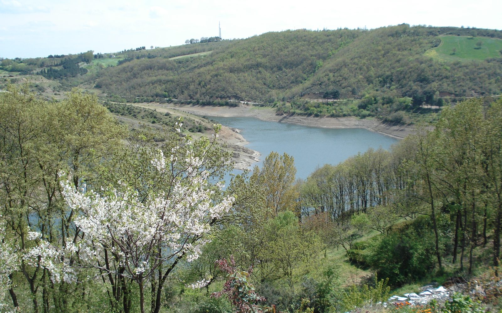 Ömerli Barajı görünümü