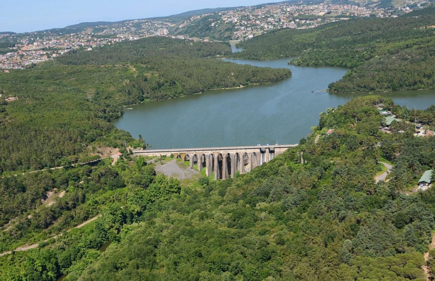 Elmalı Barajı görünümü